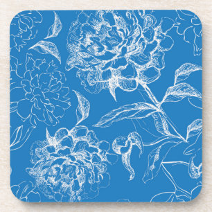 Dessous-de-verre Motif de fleurs