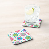 Dessous-de-verre Motif de fleurs (Côté Droit)