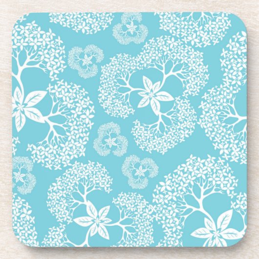 Dessous-de-verre Motif de fleurs (Devant)