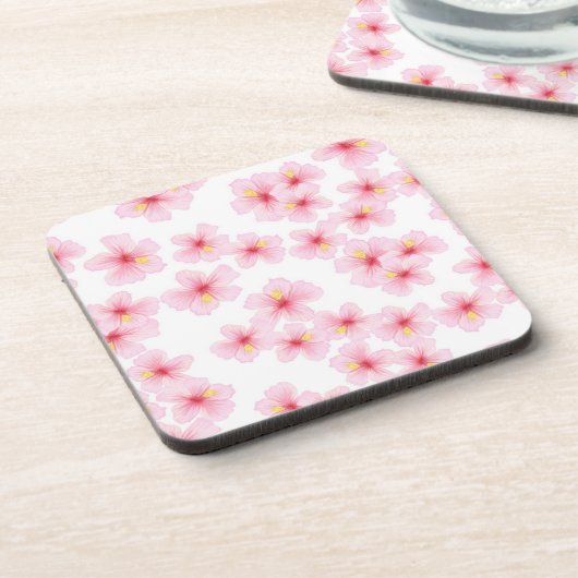 Dessous-de-verre Motif de fleurs (Côté gauche)