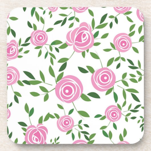 Dessous-de-verre Motif de fleurs (Devant)
