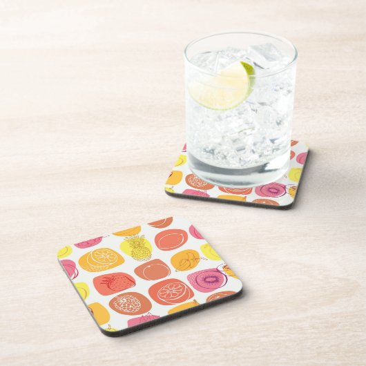 Dessous-de-verre Motif de fruit (Côté Droit)