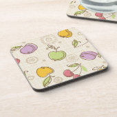 Dessous-de-verre Motif de fruits (Côté gauche)