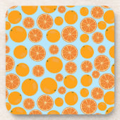 Dessous-de-verre Motif de fruits orange (Devant)