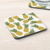 Dessous-de-verre Motif de fruits tropicaux à l'ananas (Côté gauche)