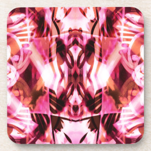 Dessous-de-verre Motif de graffiti rose