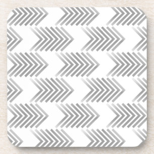 Dessous-de-verre Motif de la flèche de la tribu gris