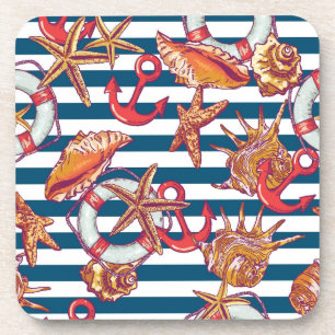 Dessous-de-verre Motif De L'Amidon Et De La Grève