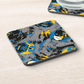 Dessous-de-verre Motif de lancer à fond Batman (Côté gauche)