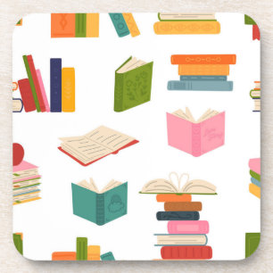 Dessous-de-verre Motif de livre