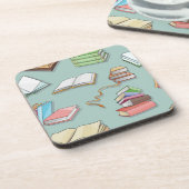 Dessous-de-verre Motif de livre (Côté gauche)