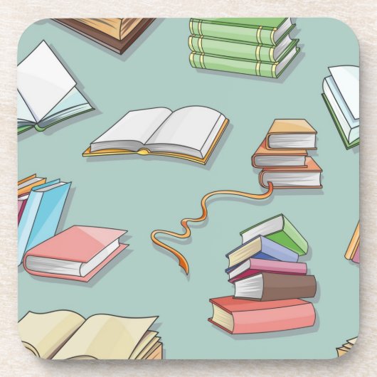 Dessous-de-verre Motif de livre (Devant)