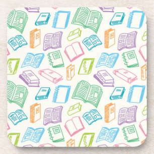 Dessous-de-verre Motif de livre