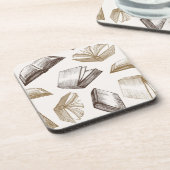 Dessous-de-verre Motif de livre (Côté gauche)