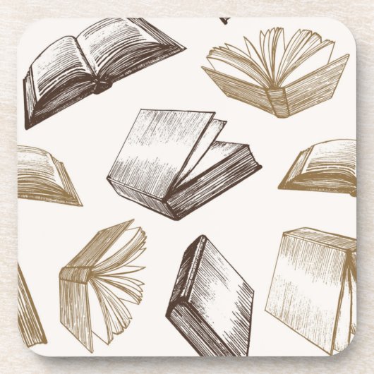 Dessous-de-verre Motif de livre (Devant)