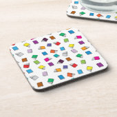 Dessous-de-verre Motif de livre (Côté gauche)