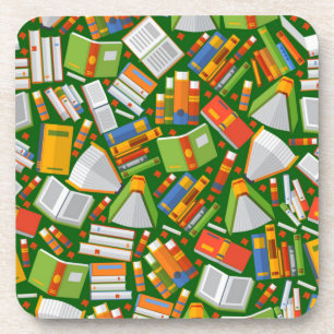 Dessous-de-verre Motif de livre