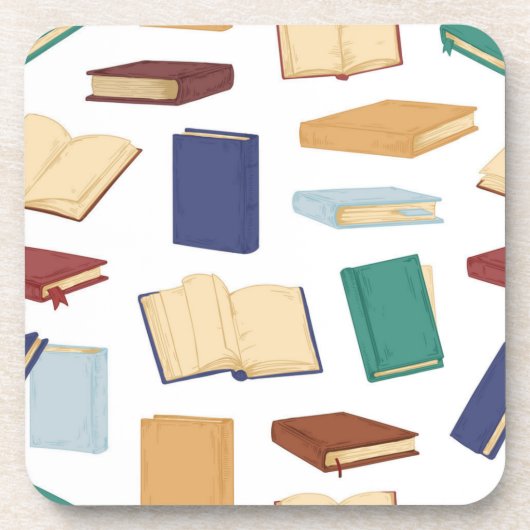 Dessous-de-verre Motif de livre (Devant)