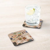 Dessous-de-verre Motif de livre (Côté Droit)