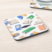 Dessous-de-verre Motif de livre (Côté gauche)
