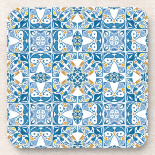 Dessous-de-verre Motif de mosaïque portugaise