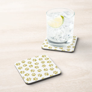 Dessous-de-verre Motif De Pailles, Pailles De Chien, Pâtes D'Or