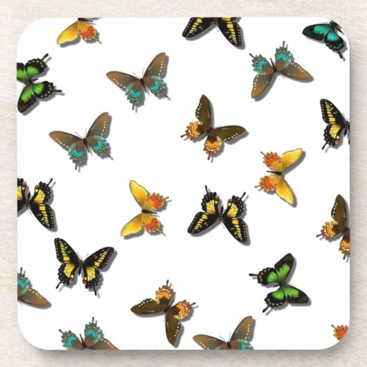 Dessous-de-verre Motif de papillons (Devant)