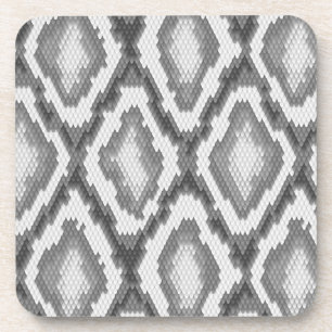 Dessous-de-verre Motif de peau de serpent de python