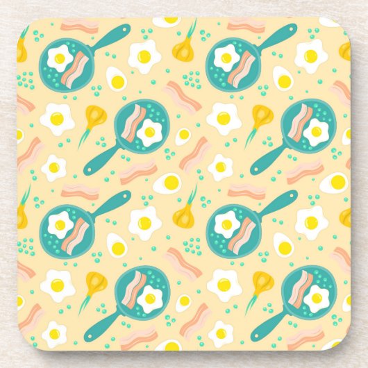 Dessous-de-verre Motif de petit déjeuner (Devant)
