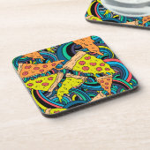 Dessous-de-verre Motif de pizza (Côté gauche)