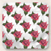 Dessous-de-verre Motif de rose (Devant)