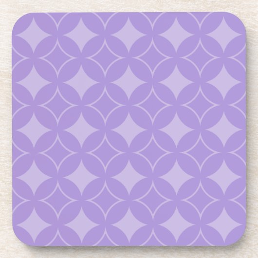 Dessous-de-verre Motif de shippo Lilac (Devant)