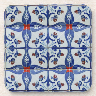 Dessous-de-verre Motif de style carreaux en céramique