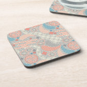 Dessous-de-verre Motif de style japonais. Illustration (Côté gauche)