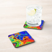 Dessous-de-verre Motif de style vif (Côté Droit)