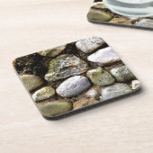 Dessous-de-verre Motif de terrain en pierre de roches déchirées (Côté gauche)