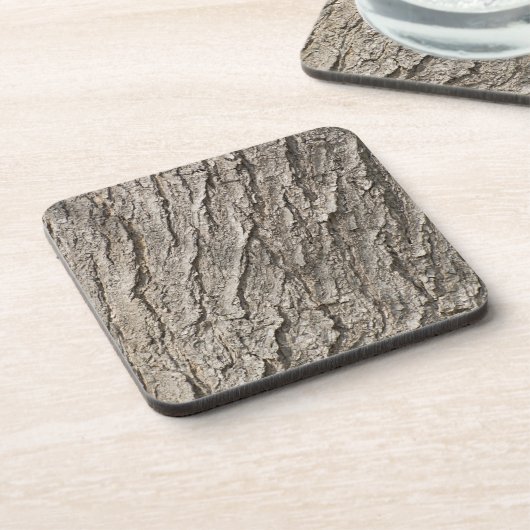 Dessous-de-verre Motif d'écorce (Côté gauche)