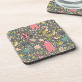 Dessous-de-verre Motif des animaux de la forêt (Côté gauche)