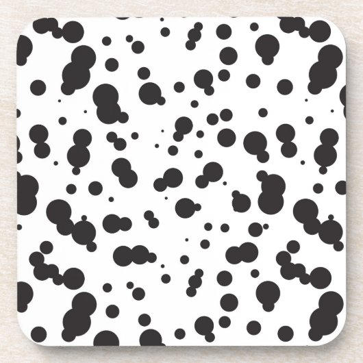 Dessous-de-verre Motif des points Dalmatine (Devant)