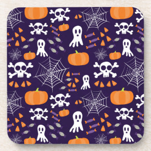 Dessous-de-verre Motif d'Halloween amusant