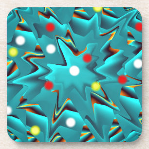 Dessous-de-verre Motif d'Imaginaire azul