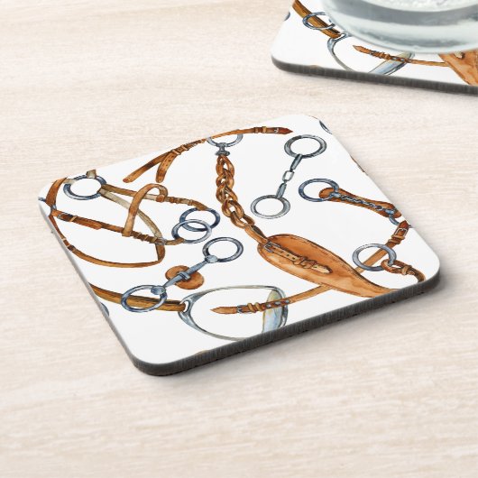 Dessous-de-verre Motif d'impression du cheval (Côté gauche)