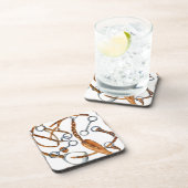 Dessous-de-verre Motif d'impression du cheval (Côté Droit)