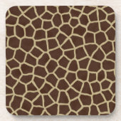 Dessous-de-verre Motif d'impression Giraffe (Devant)