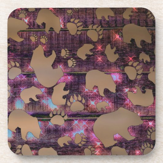 Dessous-de-verre Motif d'ours (Devant)