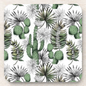 Dessous-de-verre Motif du désert de Cactus (Devant)