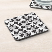 Dessous-de-verre motif d'un papillon (Côté gauche)