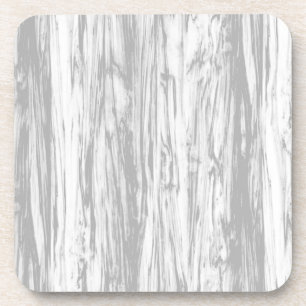 Dessous-de-verre Motif en bois - gris / gris et blanc