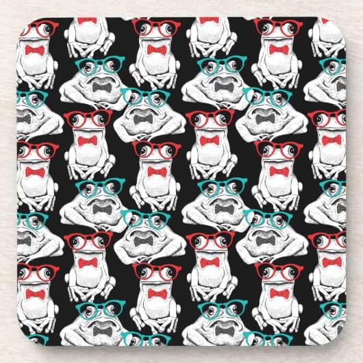 Dessous-de-verre Motif en verre de grenouille (Devant)