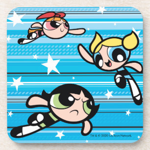 Dessous-de-verre Motif étoilé Powerpuff Girls